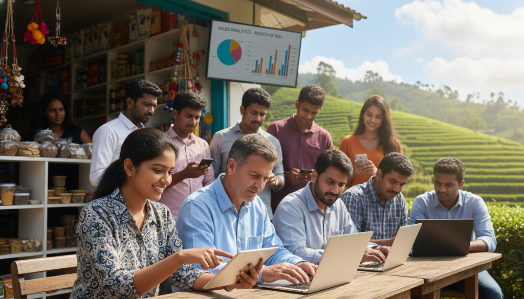 Small Businesses in Sri Lanka Turn to Technology for Growth