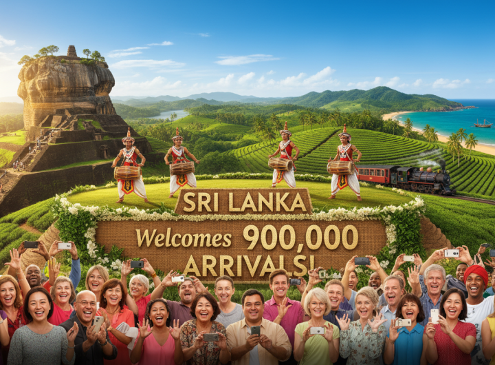 Sri Lanka Tourism Crosses 900,000 Arrivals by Early May 2026