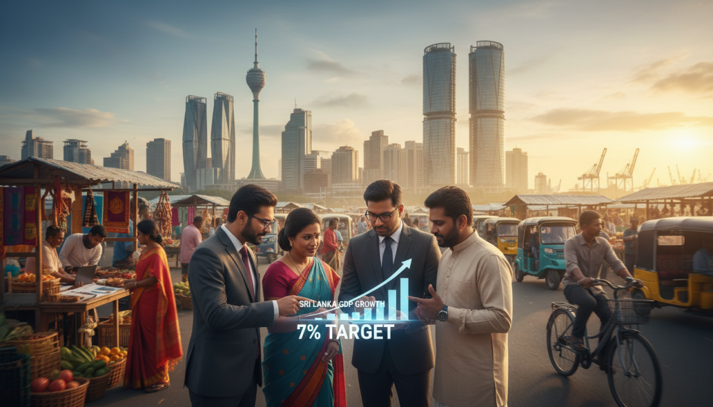 Sri Lanka’s 7% Growth Ambition: Can the Economy Deliver?